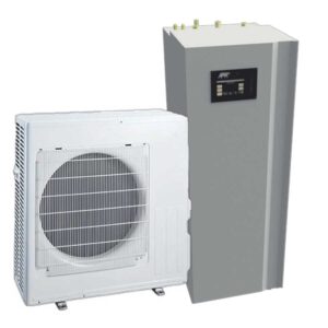 Pompe à chaleur air-eau Arkteos Baguio 4 avec unité intérieure murale et ballon ECS intégré